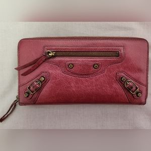Balenciaga Classic Continental Zip Wallet